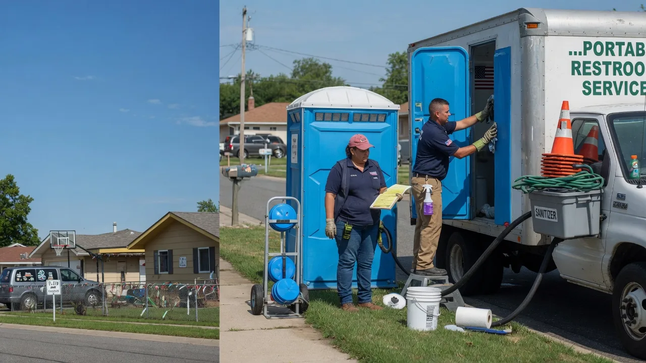 Portable Toilet Rental in Taylor Springs, IL near me